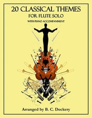  20 Classical Themes for Flute Solo with Piano Accompaniment ePrint cover Thumbnail